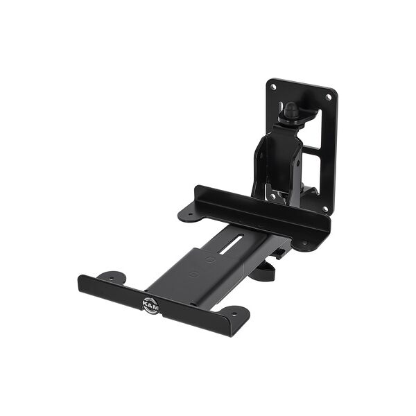 k&m ; 24166 speaker wall mount m black