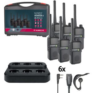 Albrecht Tectalk Worker 3 - Walkie-Talkie - Nero Albrecht Tectalk Worker 3 - Walkie-Talkie - Nero