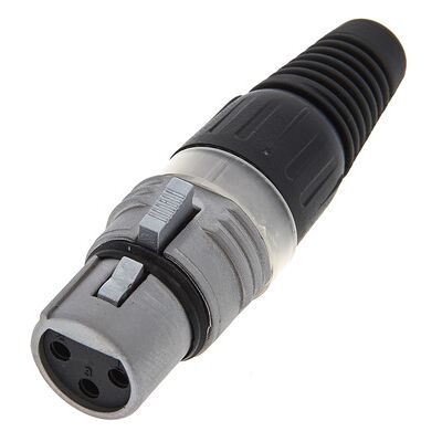 Connettore femmina HICON HIX3CF XLR - XLR a 3 pin Connettore femmina HICON HIX3CF XLR - XLR a 3 pin