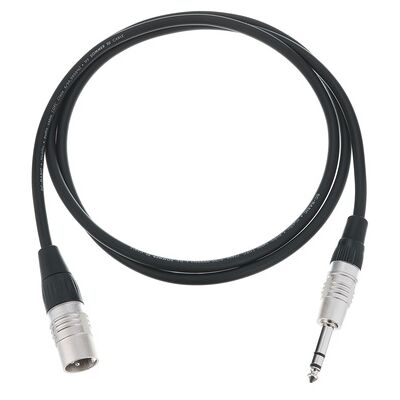 Cavo Adattatore Sommer Cable XLR Maschio a Jack Mono 6,3mm - 1,5m Cavo Adattatore Sommer Cable XLR Maschio a Jack Mono 6,3mm - 1,5m