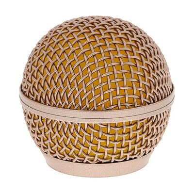 the t.bone SM58 Replacement Screen Gold oro the t.bone SM58 Replacement Screen Gold oro