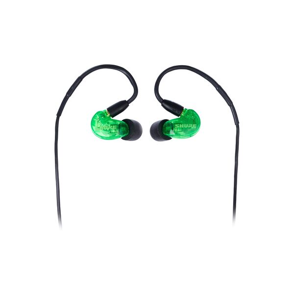 shure se215 green verde