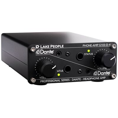 Amplificatore cuffie Lake People G103-D4 - 4 canali Amplificatore cuffie Lake People G103-D4 - 4 canali
