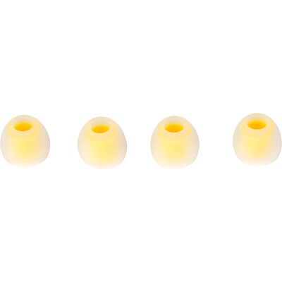 XVive Soft Silicone Ear Tips L Yel 4 bianco e giallo traslucido XVive Soft Silicone Ear Tips L Yel 4 bianco e giallo traslucido