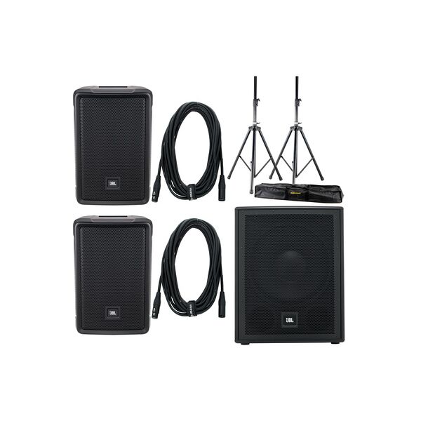 jbl irx 108bt/115s basis bundle nero