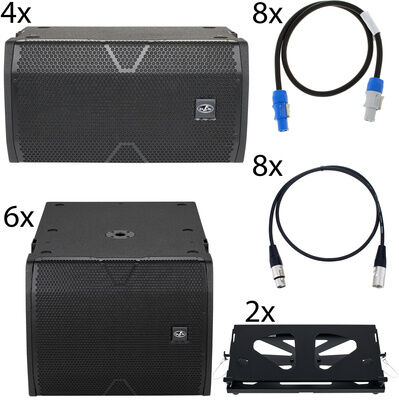 das audio vantec 4x20a/6x118a bundle