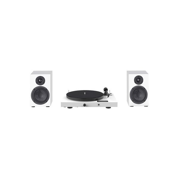 pro-ject juke box e1 hifi set white white high