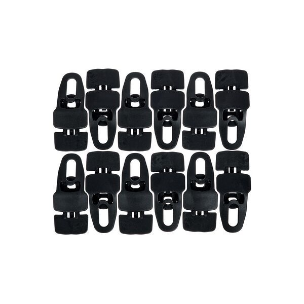 holdon midi clip black 12pcs pack black