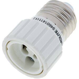 EuroLite Socket Adapter E-27 auf GU-10 White