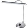 K&M ; 12298 LED Piano Lamp Silver Silver