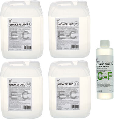 Stairville E-C Fluid 4x 5l Bundle Stairville E-C Fluid 4x 5l Bundle