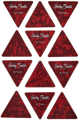 Harley Benton Big Triangle Pick Set 0,71 Harley Benton Big Triangle Pick Set 0,71