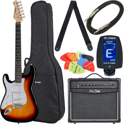 Harley Benton ST-20LH SB Bundle Harley Benton ST-20LH SB Bundle