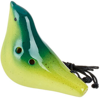 Thomann Ocarina 4H Bird Yellow-Green Thomann Ocarina 4H Bird Yellow-Green