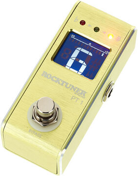 Warwick Rocktuner Pedal Tuner Lemon Warwick Rocktuner Pedal Tuner Lemon