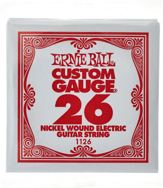 Ernie Ball 026 Single String Wound Set Ernie Ball 026 Single String Wound Set