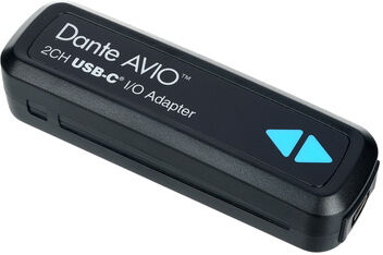 Dante AVIO USB-C IO Adapter 2x2 Dante AVIO USB-C IO Adapter 2x2