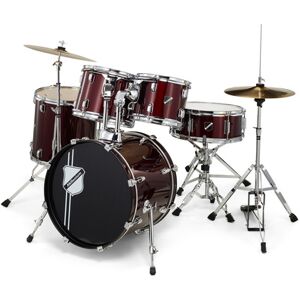 Millenium Focus 18 Drum Set Red Rosso