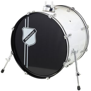 Millenium Focus 20x16 Bass Drum White White