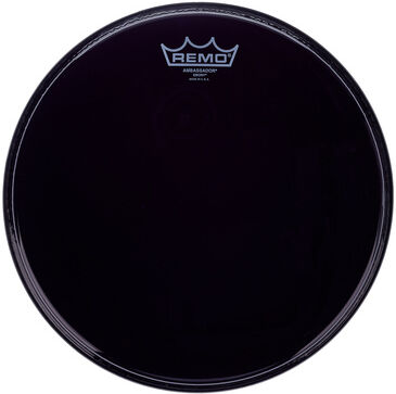 Remo 12" Ambassador Ebony