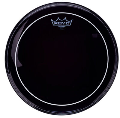 Remo 13" Pinstripe Ebony Black