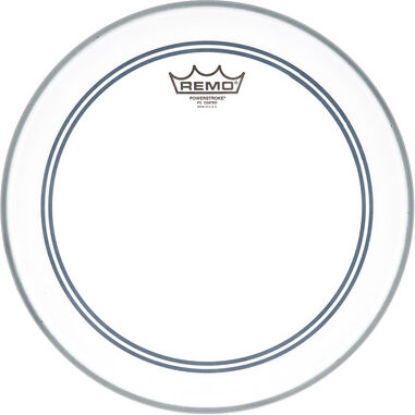 Remo 13" Powerstroke 3 Coated Snare White with roughened surface