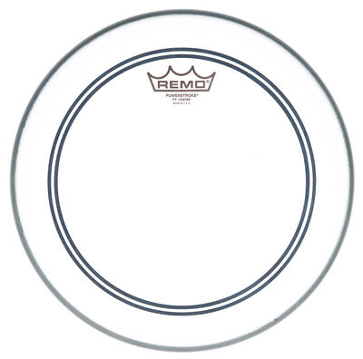 Remo 12" Powerstroke 3 Coated Snare White with roughened surface