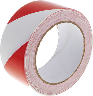 Stairville Warning Tape Red/White Red