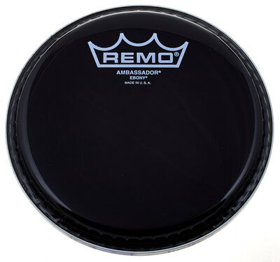 Remo 18" Ambassador Ebony Bass Drum Ebony