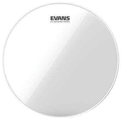 Evans 15" TomTom Resonant Head Clear transparent