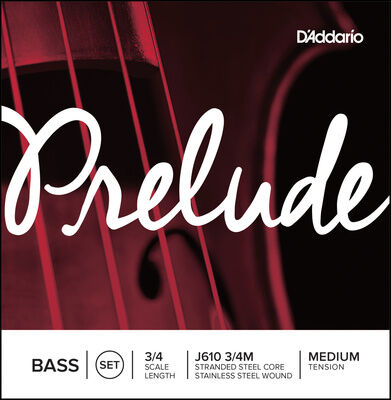 Daddario J610-3/4M Prelude Bass 3/4