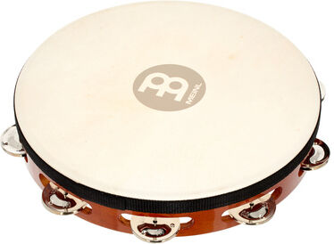 Meinl TAH1AB Head Tambourine 10" African Brown