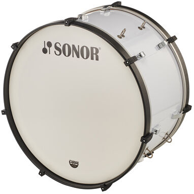 Sonor MC2614 CW Marching Bass Drum White