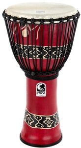 Toca 12" Synergy Freestyle Djembe Bali red