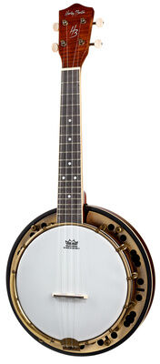 Harley Benton BJU-15Pro Banjo Ukulele Natur Dark opaco