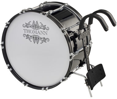 Thomann BD2614BL Marching Bass Drum Black