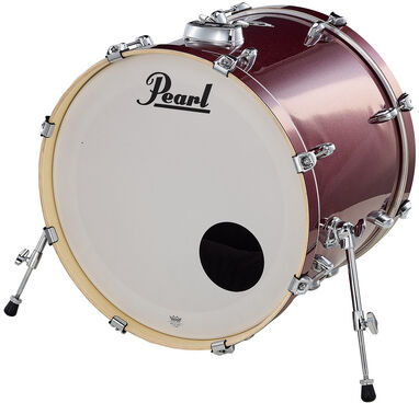 Pearl Export 22"x18" Bass Drum #704 Black Cherry Glitter