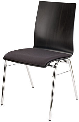 K&M ; 13415 Stackable Chair Black