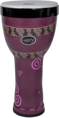 Gewa 10" Djembe Liberty NestableABP Abstract Bali Purple