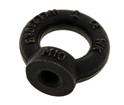 Stairville Lifting Eye / Ring Nut M10 BK Black