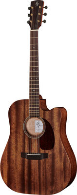 Harley Benton CLD-15MCE SolidWood naturale opaco