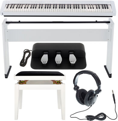 Casio PX-S1100 WE Deluxe Bundle