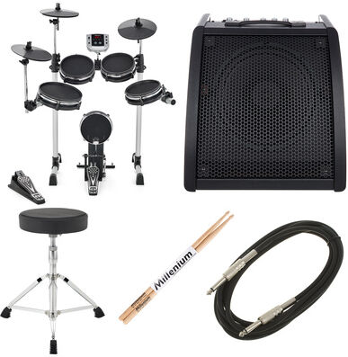 Millenium MPS-150X E-Drum Monitor Bundle nero