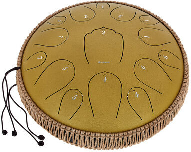 Thomann Tongue Drum 13" Lotus G oro