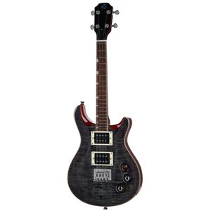 Flight Vanguard Tenor E-Ukulele TBK Transparent Black lucido Flight Vanguard Tenor E-Ukulele TBK Transparent Black lucido