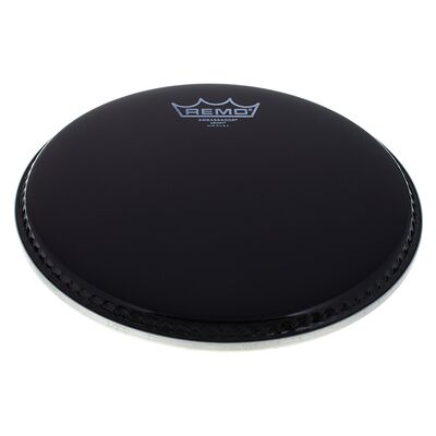 Remo 10" Ambassador Ebony nero Remo 10" Ambassador Ebony nero