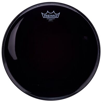Remo 13" Ambassador Ebony Remo 13" Ambassador Ebony