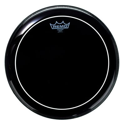 Remo 14" Pinstripe Ebony nero Remo 14" Pinstripe Ebony nero