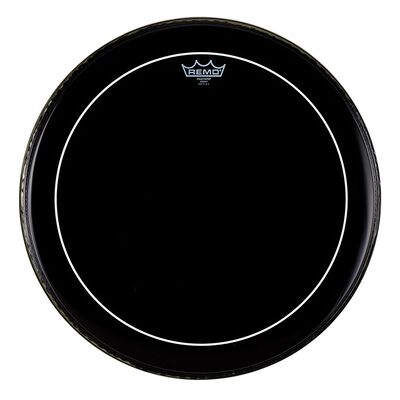 Remo 20" Pinstripe Ebony Bass Drum Remo 20" Pinstripe Ebony Bass Drum