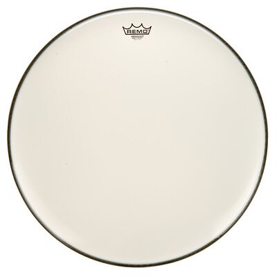 Remo 22" Ambassador White Smooth Remo 22" Ambassador White Smooth